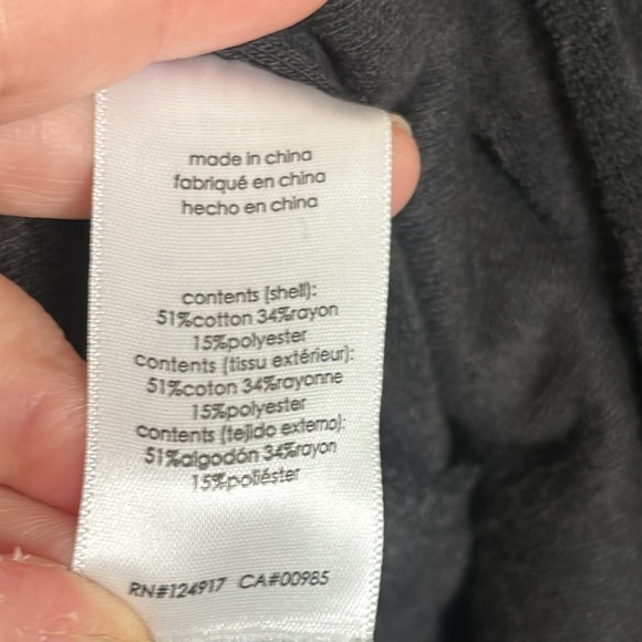 NWOT Danielle Bernstein WeWoreWhat Towel Terry Knit Romper Black Sz XS Oversized - Picture 8 of 9